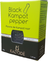 Black Kampot pepper